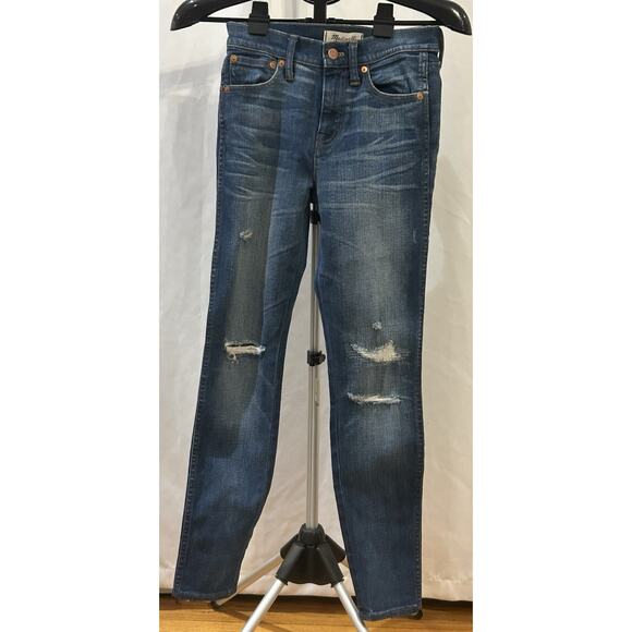 NWT Madewell 9" High Riser Skinny Skinny Jeans Women's size 25 - Picture 1 of 7